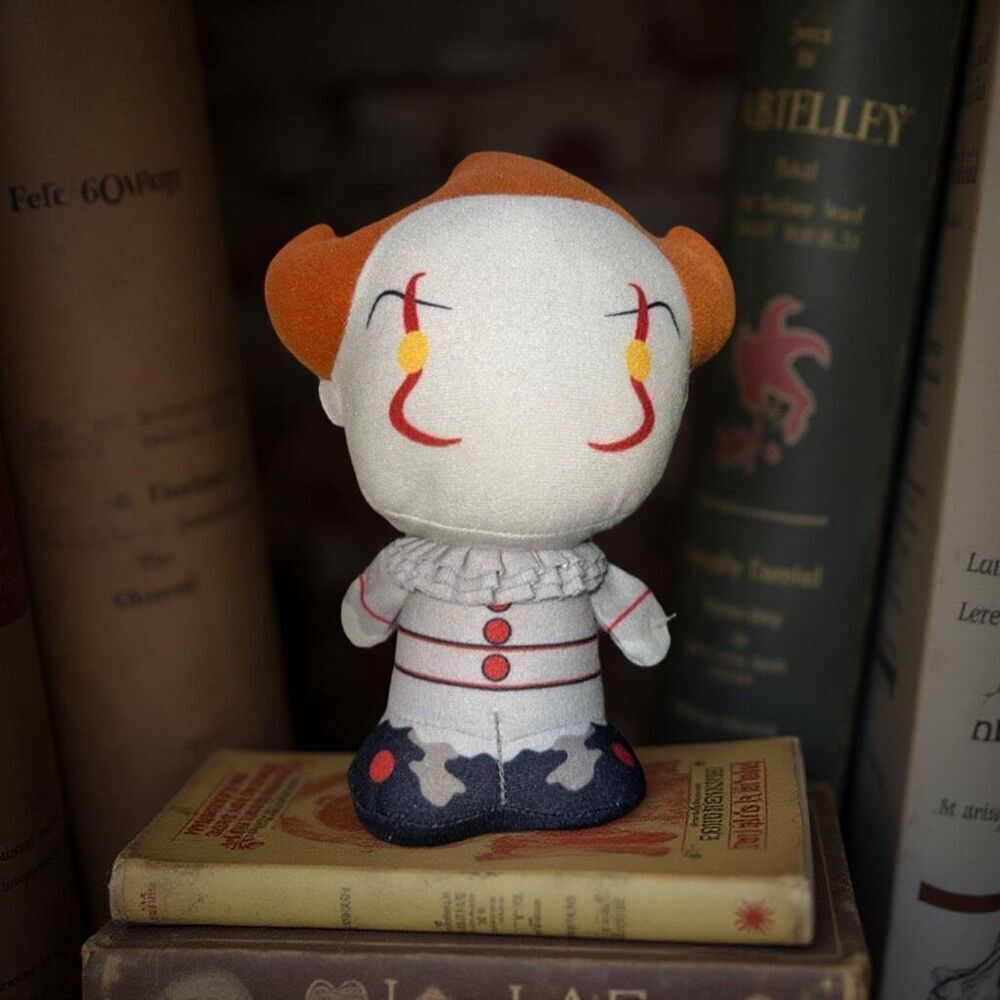 YUME Creepy Horror Plush IT Pennywise The Clown Stuffed Toy 8” P35